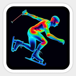 Thermal Image - Sport #35 Sticker